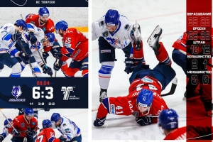 Второй матч финальной серии: «Арлан» - «Торпедо» 6:3