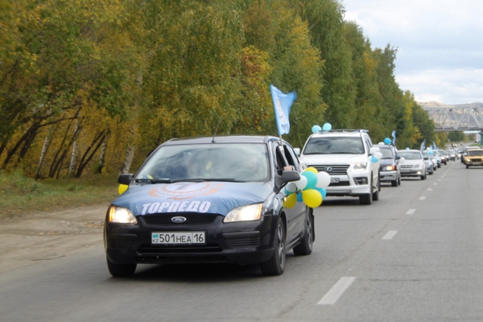 По случаю открытия сезона состоялся автопробег!