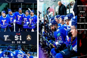 Град шайб: «Торпедо» - ХК «Алматы» 9:1