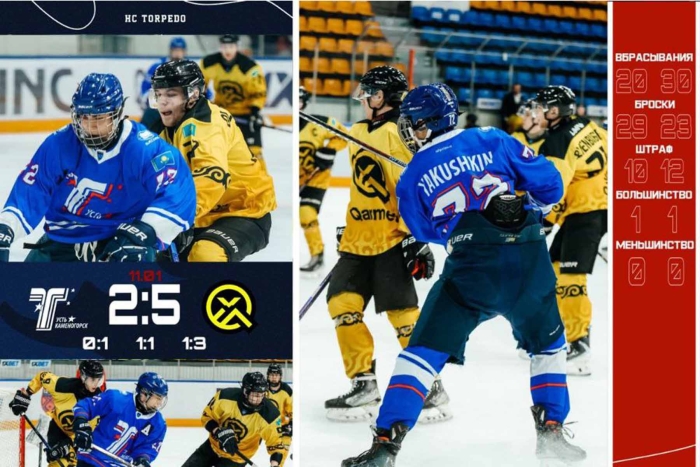 Всё решилось в конце третьего периода: «Торпедо» - «Кармет» 2:5