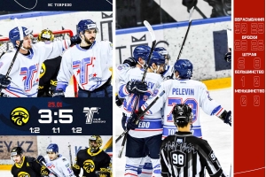 Победа в Караганде: «Сарыарка» - «Торпедо» 3:5