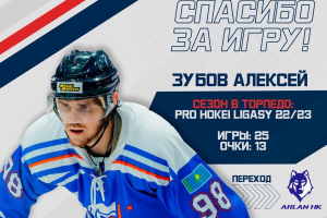 Алексей Зубов перешел в «Арлан»