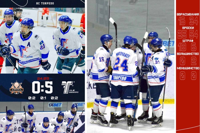 Первый «сухарь» Давида Зиновьева: «Астана» - «Торпедо» 0:5