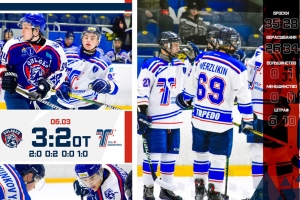 Плей-офф Parimatch JAS Ligasy: «Кулагер» - «Торпедо» 3:2 ОТ