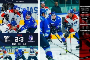«Завелись» лишь в третьем периоде: «Торпедо» - «Арлан» 2:3