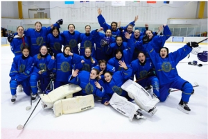 Сборная Казахстана - победитель женского юниорского ЧМ-2023 во втором дивизионе (группа B)
