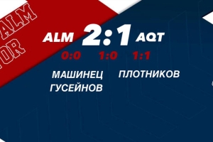 Кубок Казахстана: ХК «Алматы» - ХК «Актобе» 2:1