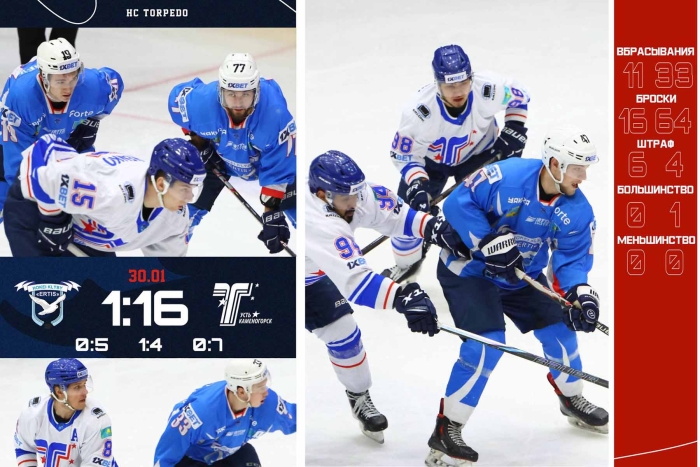 Еще одна крупная победа: «Иртыш» - «Торпедо» 1:16